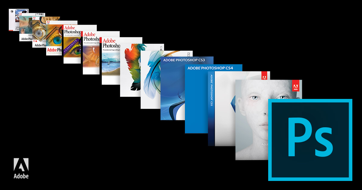 Adobe Photoshop compie venticinque anni!