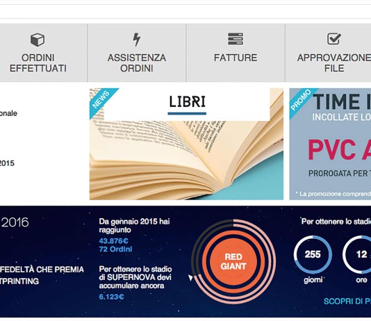 La nuova Area Personale Pixarprinting avvicina lo specialista del W2P ai suoi clienti