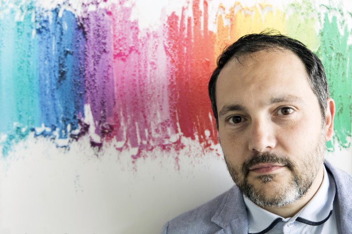 Luca Pacciani, responsabile Grafica e Digital Print di Irisco.