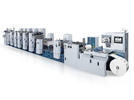 Miyakoshi presenta le sue macchine semirotative offset MLP, la macchina semirotativa offset UV di Miyakoshi per la stampa di etichette di alta qualità.