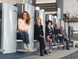 Un Foilstar per la laminazione a freddo in linea con la stampa offset