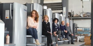 Un Foilstar per la laminazione a freddo in linea con la stampa offset