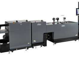 Il verde è il colore che rappresenta “la nuova vita” di Neopost Il cucipiega Duplo 600i Booklet System che verrà lanciato a Viscom.