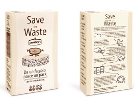 Save the waste: da un fagiolo nasce un pack