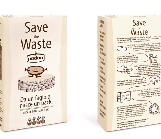 Save the waste: da un fagiolo nasce un pack