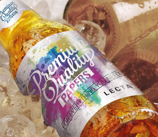 Lecta e la sua gamma di carte per etichette di bevande