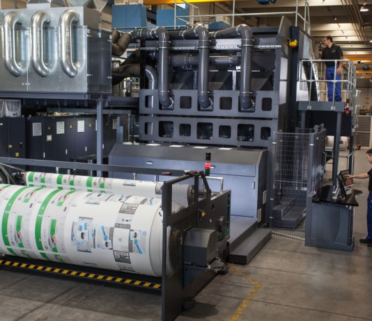 DS Smith Packaging installa la prima Hp PageWide Web Press T1100S