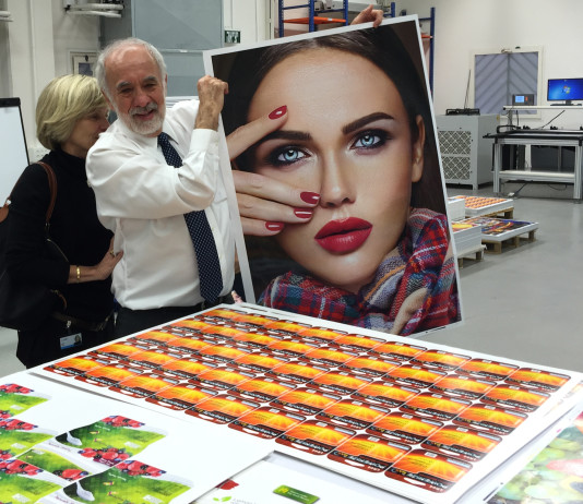 Landa, prime macchine nanografiche già in vendita, in mostra a drupa