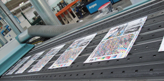 Che cosa succede quando verniciamo una stampa policroma?