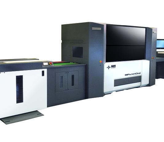 SEI Laser con HP presenta in azione PaperOne per finishing e converting digitali