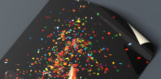 Comunicazione visuale di impatto con le soluzioni Saxoprint Pellicola adesiva standard.