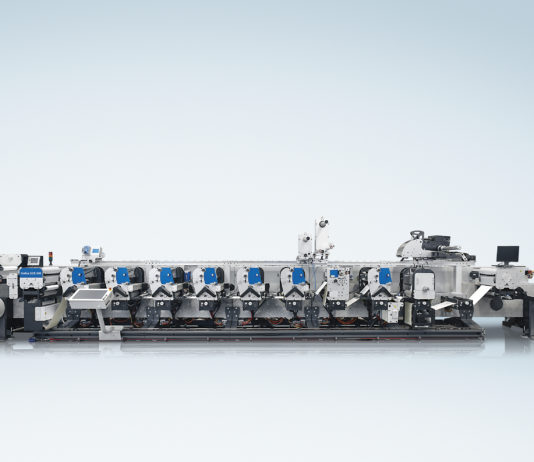 Etikmar ha acquistato una Gallus ECS 340 a sette colori flexo La Gallus ECS 340 a sette colori flexo.