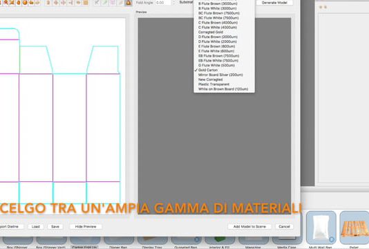 I test di Italia Grafica: iC3D di Creative Edge Software, il mock-up, da reale a virtuale