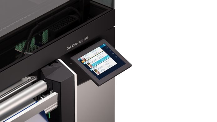 La stampante roll-to-roll Océ Colorado da 64” .