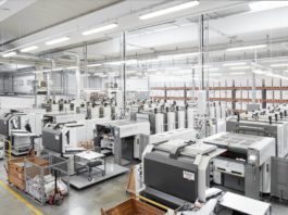 Pixartprinting: la più importante installazione europea di sistemi Komori HUV/LED HUV