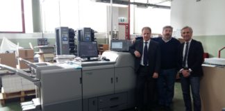 Unigrafica: nuovi investimenti in ottica Industria 4.0 Da sinistra Rinaldo Mattera, HIT Business Driver Digital, Prinect & CTP, Giancarlo Andreoni di Unigrafica, Direttore Commerciale e Alessandro Seghezzi, HIT Key Account Lombardia Supplies.