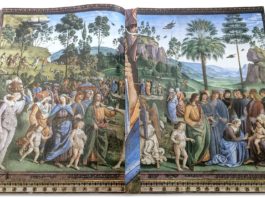 La Cappella Sistina digitalizzata L’immagine mostra l’affresco completo.