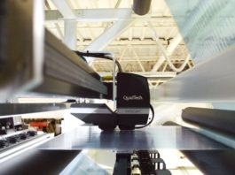 Uteco Group e QuadTech insieme nel campo della tecnologia di gestione del colore QuadTech DeltaCam fornisce accurate misurazioni spettrali in linea, riducendo gli scarti e garantendo che tutti i prodotti stampati siano conformi alle specifiche colore dei clienti.