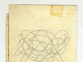 Il Garamond Ritrovato: il carattere di Simoncini e la scuola Grafica Bolognese Un disegno originale del carattere Garamond di Simoncini. Non è un opera svolta dagli artisti che partecipano alla mostra. Si ringrazia il Museo del Patrimonio Industriale di Bologna, Fondo Simoncini.