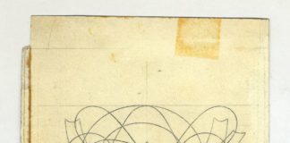 Il Garamond Ritrovato: il carattere di Simoncini e la scuola Grafica Bolognese Un disegno originale del carattere Garamond di Simoncini. Non è un opera svolta dagli artisti che partecipano alla mostra. Si ringrazia il Museo del Patrimonio Industriale di Bologna, Fondo Simoncini.