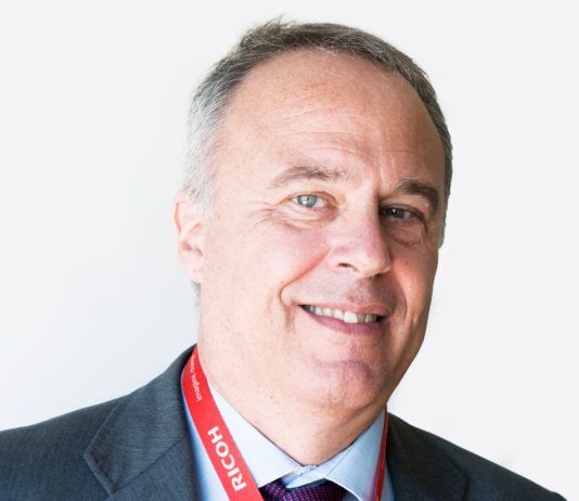 Idee, creatività e applicazioni protagoniste allo stand Ricoh Giorgio Bavuso, Direttore Production Printing di Ricoh Italia.