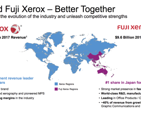 A Fujifilm la maggioranza di Xerox