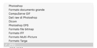 Con quale formato (mi) salvo?
