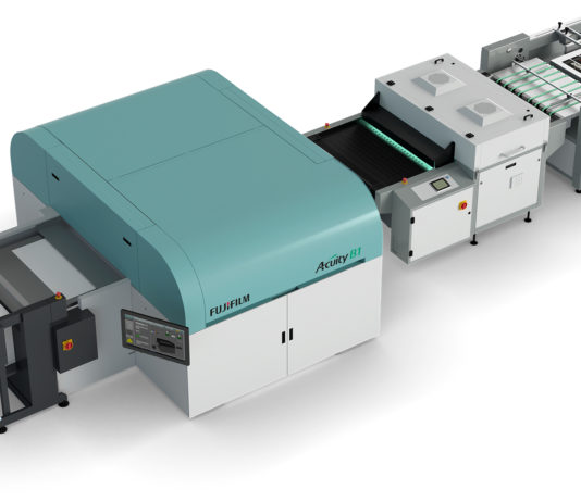 Fujifilm Acuity B1 amplia le applicazioni in ambito serigrafico
