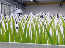 La tecnologia HP Latex R2000 al Muba di Milano