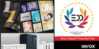 Xerox Iridesse vince il Top Association Awards per l’innovazione nella stampa di produzione