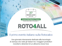Arriva Roto4All, il primo evento italiano dedicato alla rotocalco