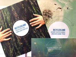 Lenza, la carta 100% riciclata di Polyedra