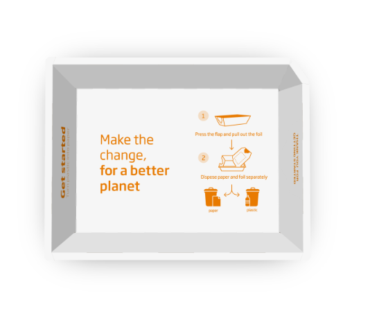 DS Smith, nuovo packaging per alimenti freschi che riduce la plastica