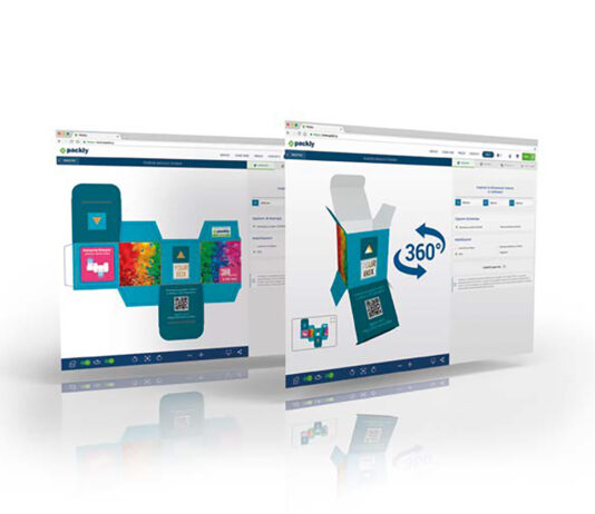 Il web to pack secondo Packly Packly website
