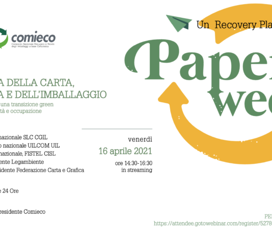 PNRR e filiera della carta, della stampa e dell’imballaggio