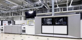 Canon, nuova soluzione di verniciatura UV LED per varioPRINT iX-series