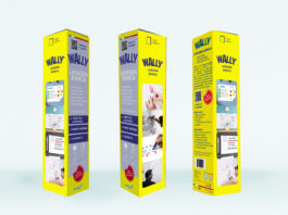 Mr Magnus presenta Wally LAVAGNA, il riscrivibile da portare con sé