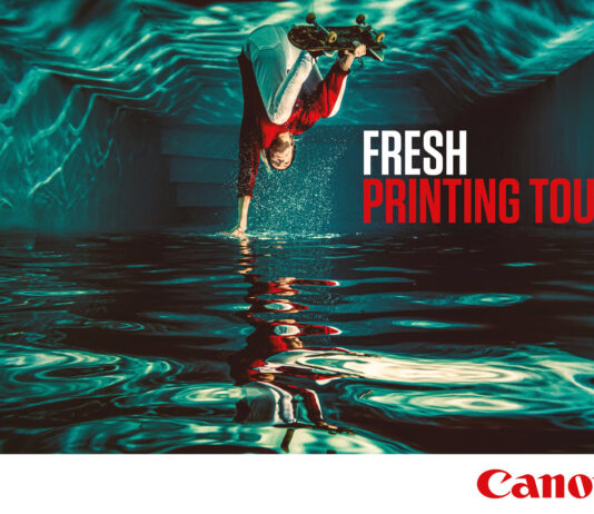 Canon, parte il Fresh Printing Tour