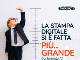 Tutto il supporto del B2 al grande formato