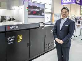 Live da drupa. Kyocera innovazione inkjet