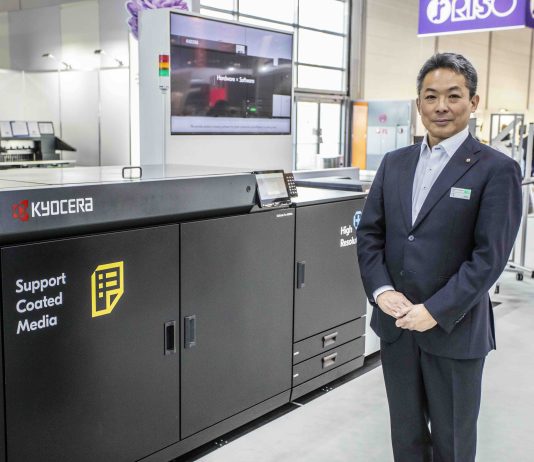 Live da drupa. Kyocera innovazione inkjet