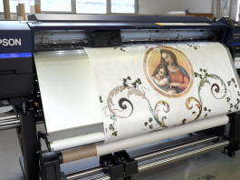 Epson, l’affresco digitale trasforma pareti in opere d’arte