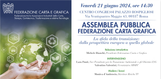 Assemblea pubblica della Federazione Carta e Grafica