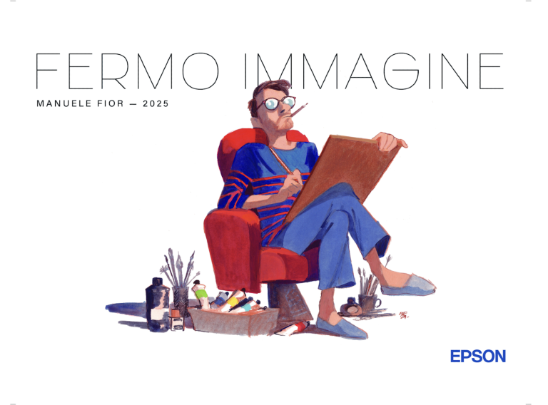 “Fermo Immagine”, il Calendario Epson 2025 è un omaggio al cinema