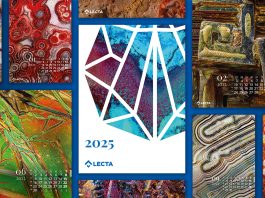 Calendario Lecta 2025, la grandezza dei piccoli dettagli