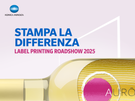 Konica Minolta, roadshow dedicato alle etichette