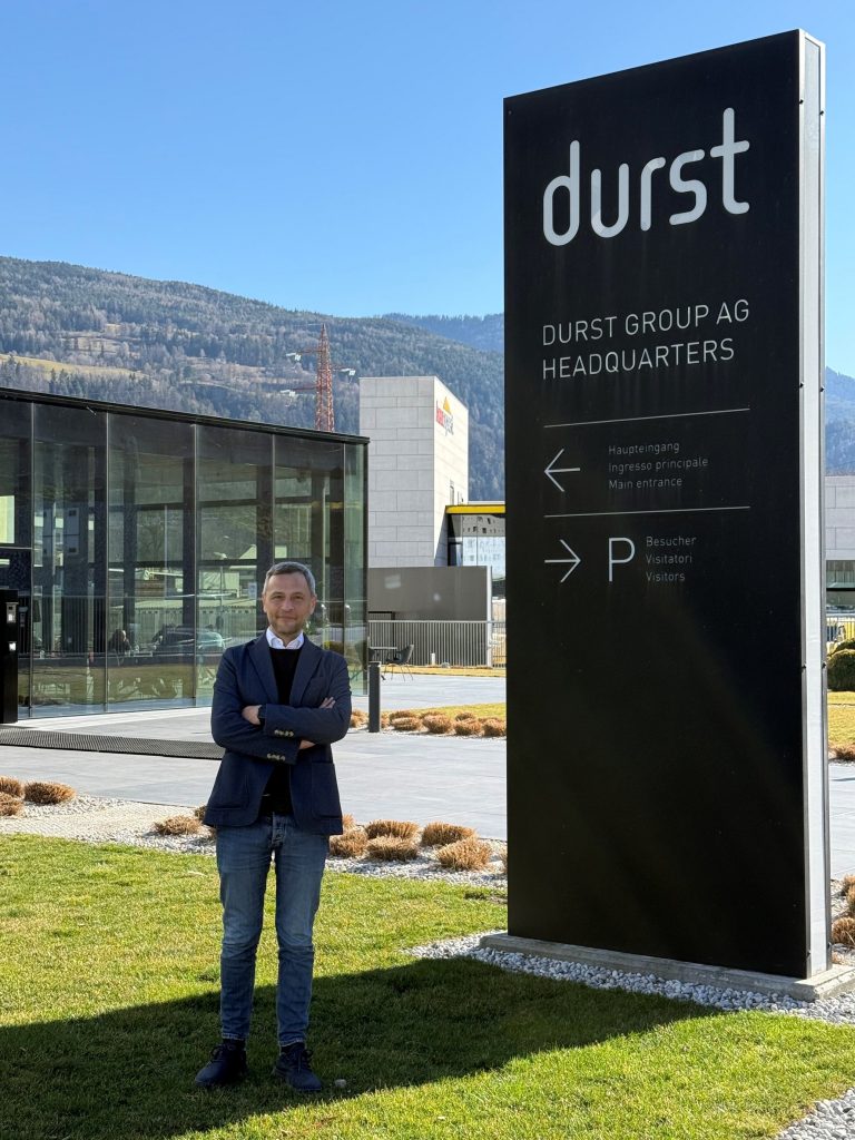Durst, Cuccurullo nuovo sales & sales support South Italy