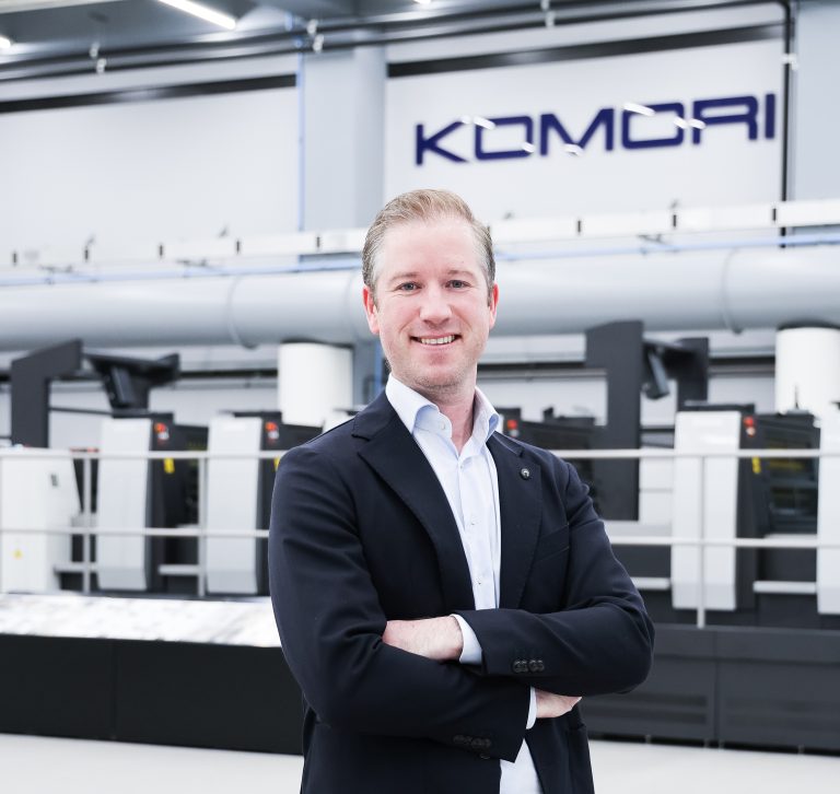 Komori, Peter Minis nuovo group marketing director