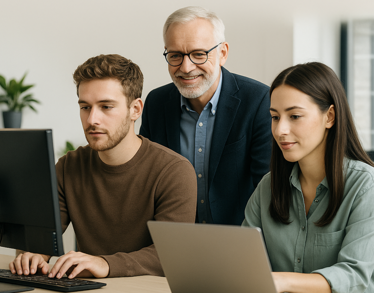 Il cambio generazionale nelle arti grafiche