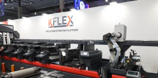 Tutta la flessibilità Omet in mostra a Labelexpo